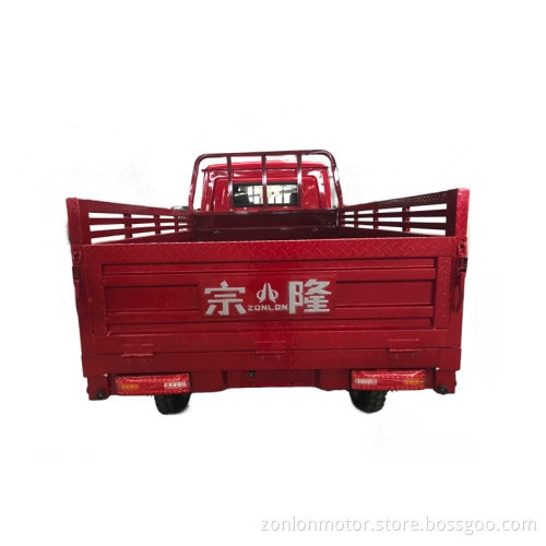 Economical and practical motor tricycle with driver's cab